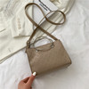 Summer bag strap one shoulder, polyurethane shoulder bag, 2021 collection, simple and elegant design