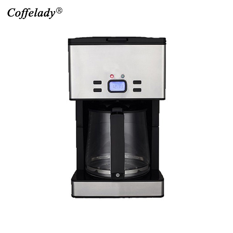 Cm6626T Smart Pre-Scheduled American-Style Coffee Pot Drip Coffee Maker with Lcd Screen and Timer Cm6626T Smart Pre-Scheduled American-Style Coffee Pot Drip Coffee Maker with Lcd Screen and Timer