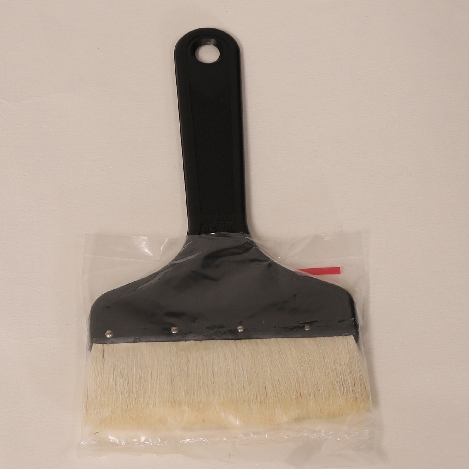 工厂直营  东海牌高级塑柄A级4寸黑柄聚酯羊毛刷 油漆刷 工具批发