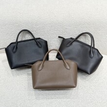 TR新款Terrasse Bauletto高级感水染胎牛皮小众百搭通勤手提包女