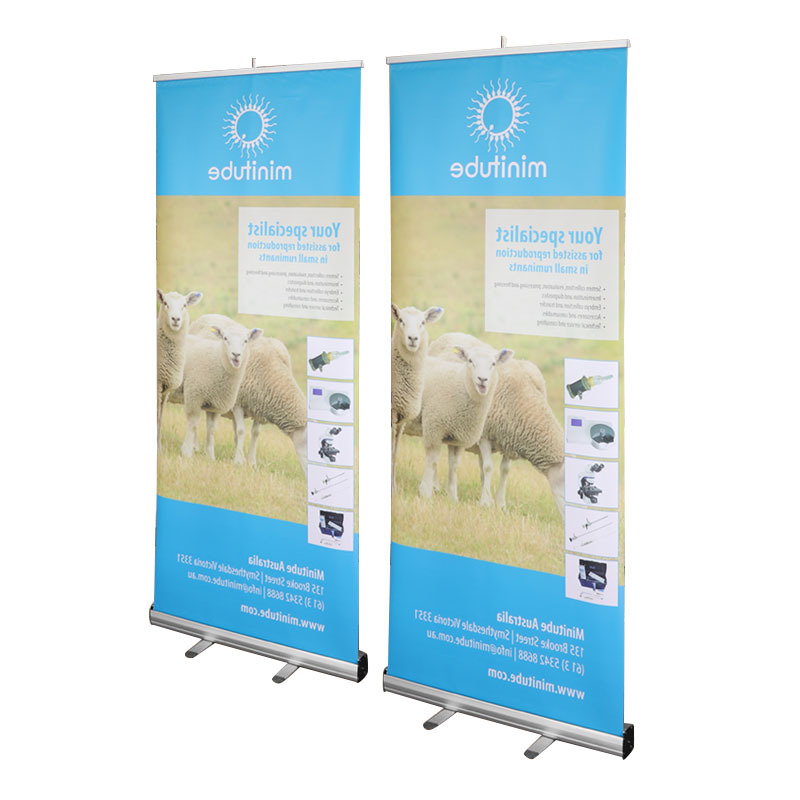 Exhibición transfronteriza de alta calidad de aleación de aluminio YiLabao publicidad publicitaria personalizada estantes de exhibición fabricantes al por mayor