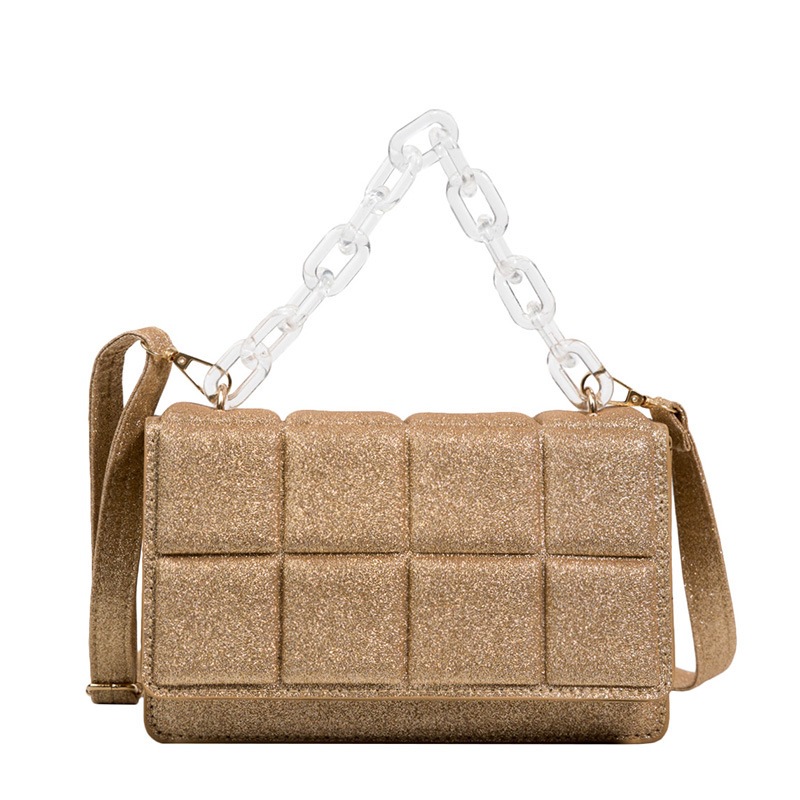 2023 primavera y verano nueva moda bolsos de cadena bolsos de hombro bolsos cuadrados inclinados bolsos bolsos de mujer apoyar una gran cantidad de lotes mixtos al por mayor