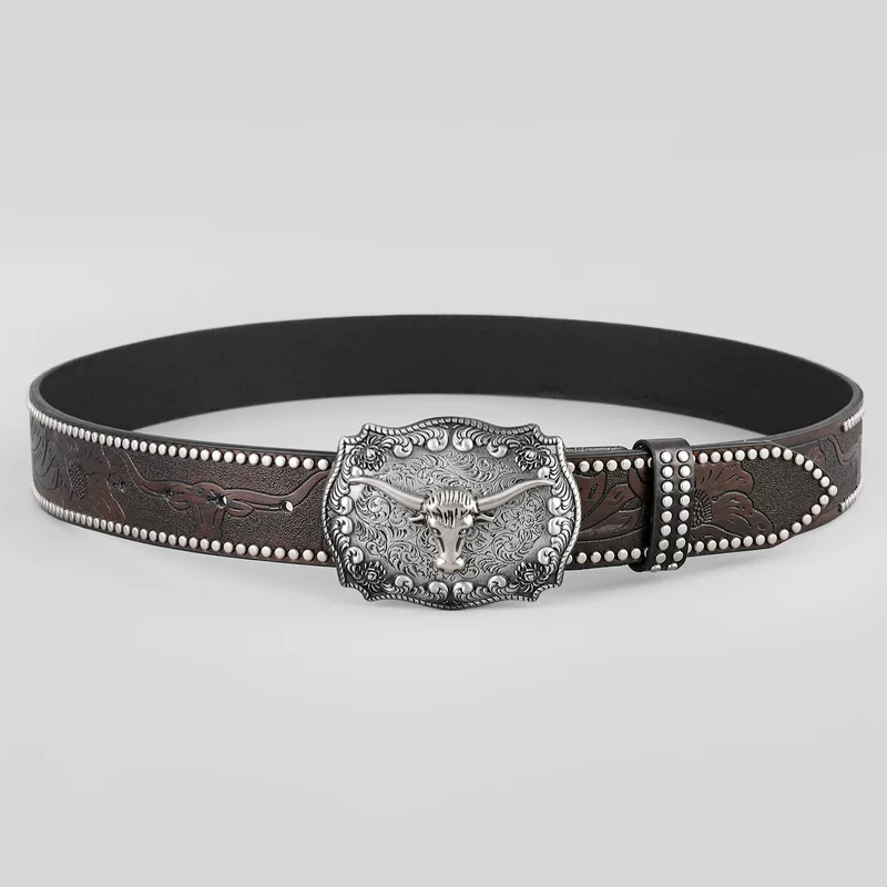 Design retro denim durable belt, USA