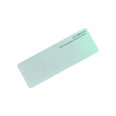 Transparent Glitter Green Car Body: Car paint protective film