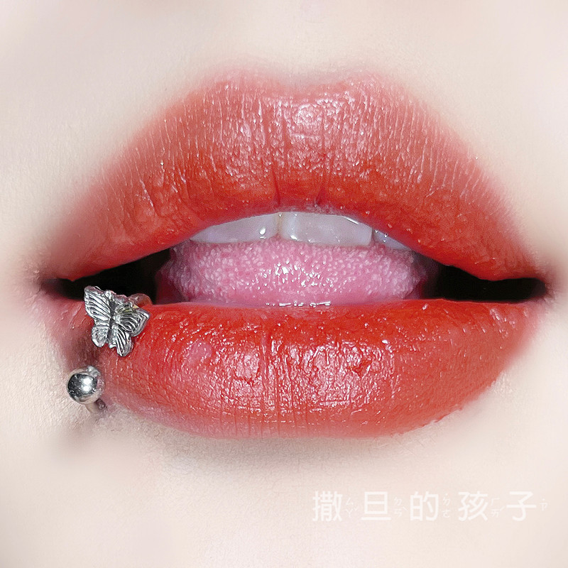 16G Titanium Steel C Ring Butterfly Lip Ring Lip Piercing Jewelry Wholesale Sweet Cool Style detail image 1