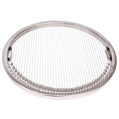 Stainless steel barbecue grid, steel carbon barbecue net, commercial sieve, meat grill, steel wire barbecue net, thickened barbecue tray