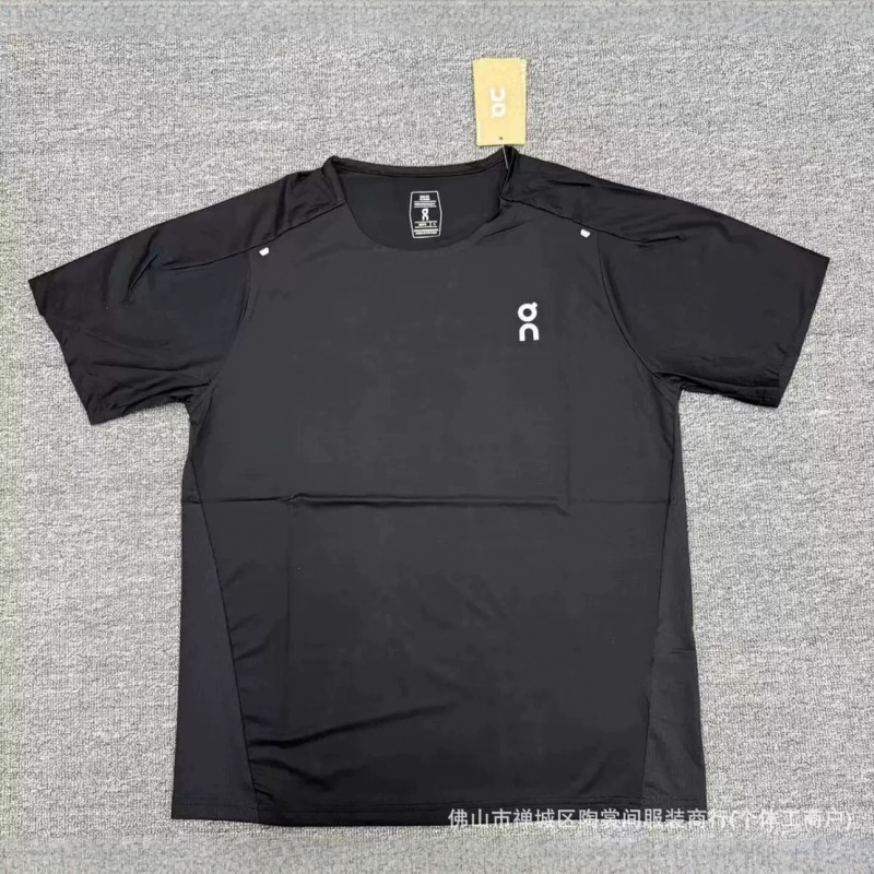 Quick-Drying, Unrestrictive Movement with Bamboo Fabric, Breathable, Moisture-Wicking, Sweat-Wicking Short-Sleeved T-Shirt # Original Factory Quality
