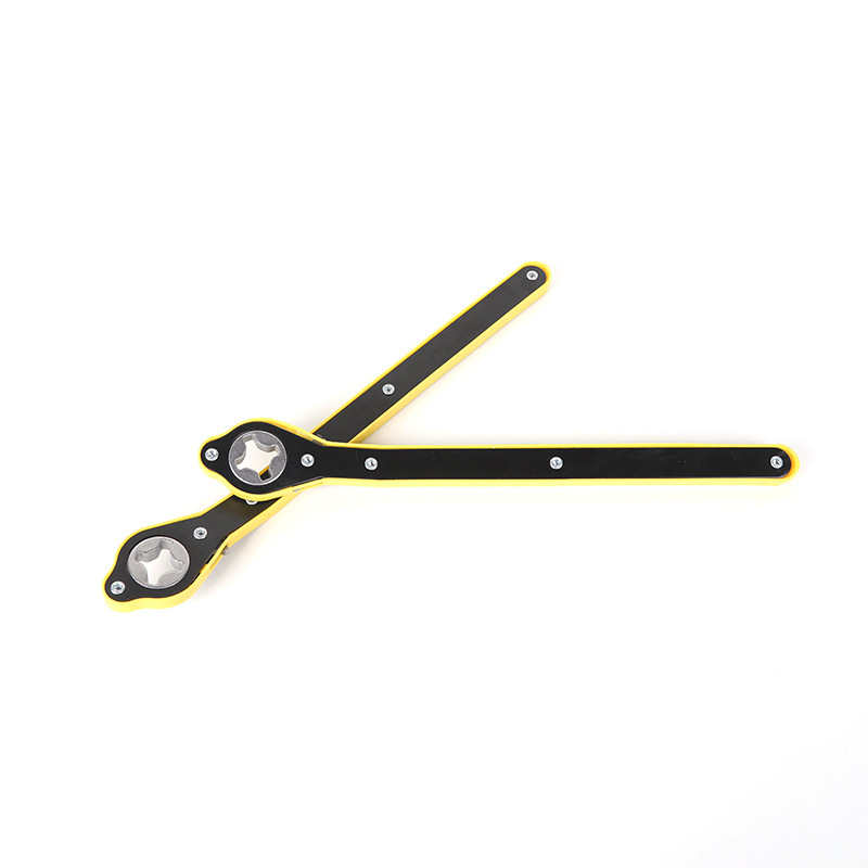 Venta directa de fábrica de gatos de manivela para automóviles, llaves de trinquete que ahorran fuerza, llaves que ahorran fuerza, balancín de manivela, neumáticos de corte y descarga