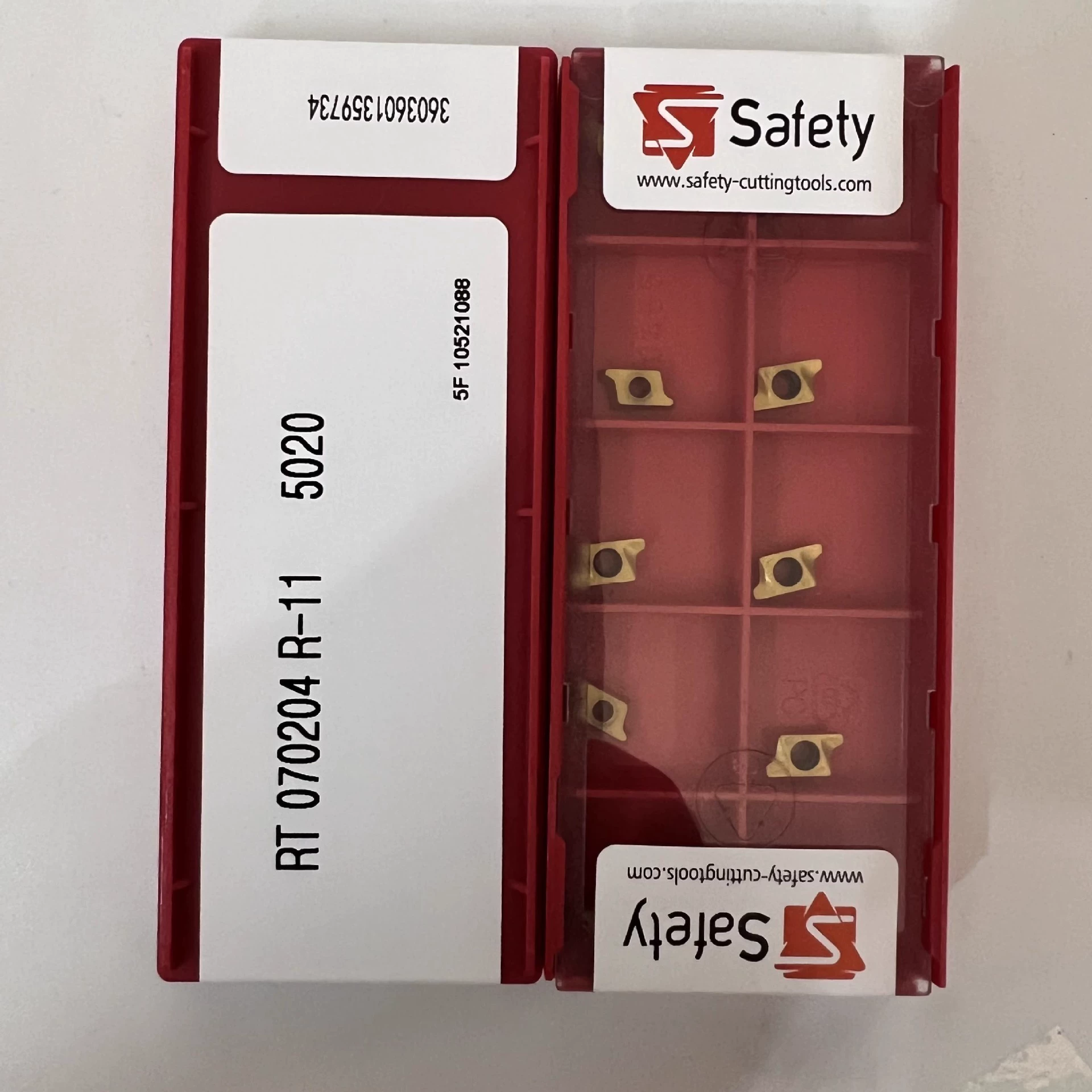 Французская безопасность RT070204R-11 5020 квадратная плечевая фрезерная вставка