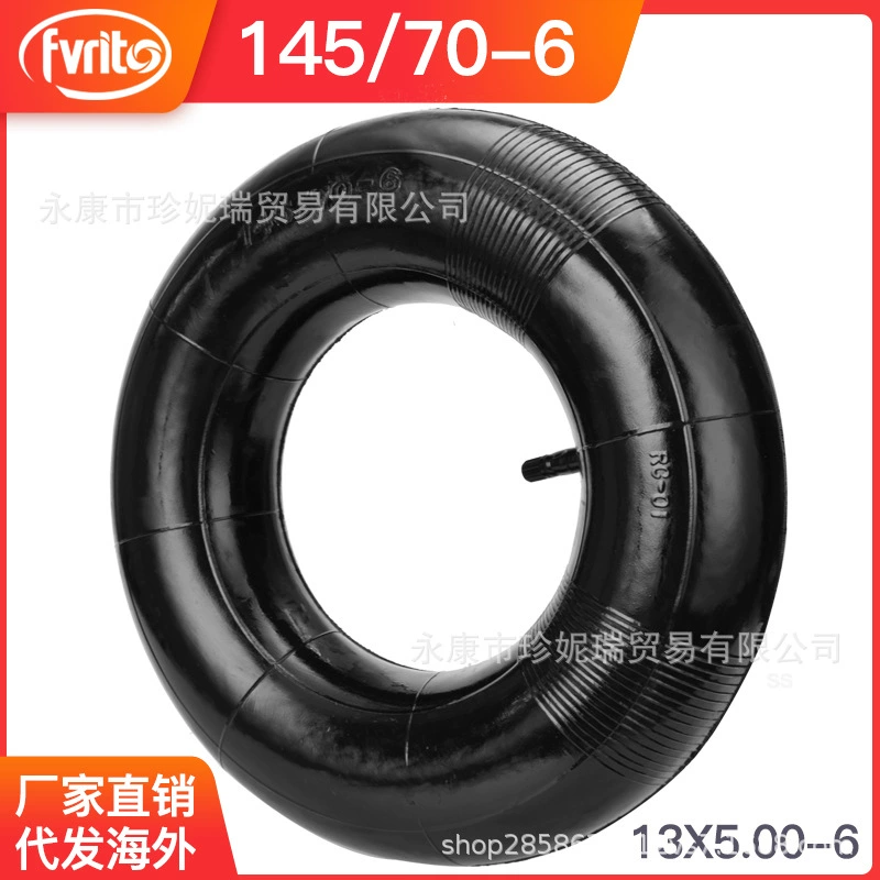6 дюймов ATV чесание ATV аксессуары для снегоочистителей натуральный каучук 145/70-6 прямая горловина внутренняя трубка TR13