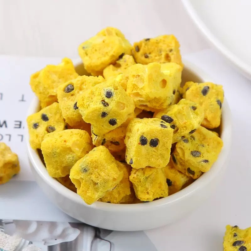 Freeze Dried Passion Fruit Chunks 500g Bulk Fruit Tea Pieces with Kumquat and Lemon Slices for Cold Brew Drinks key features