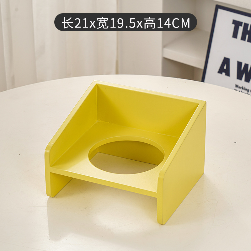 양면 노란색 랙