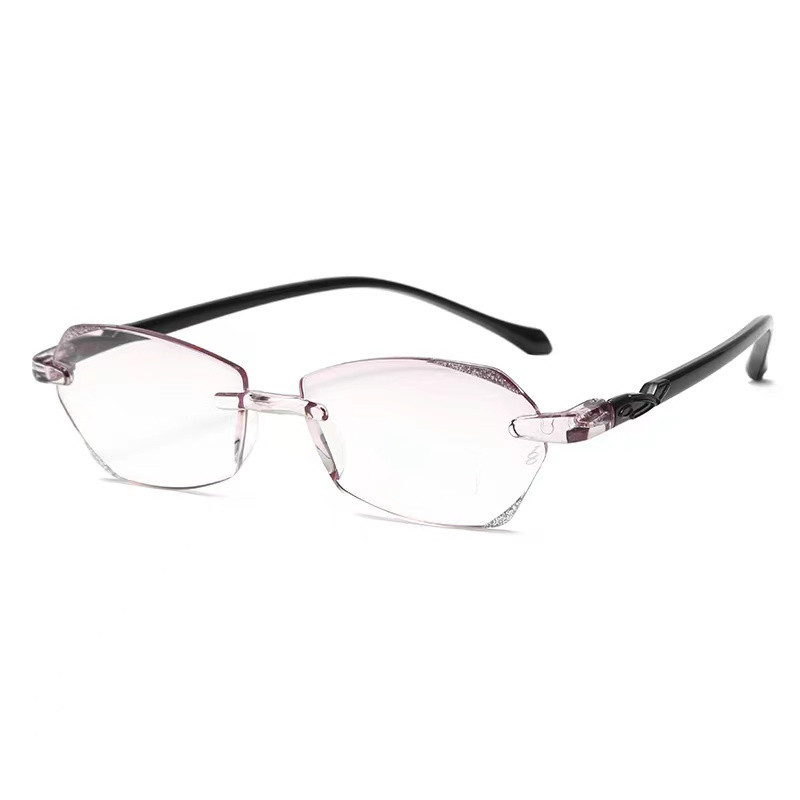 New men's and women's diamond cut edges of old flower mirror Korean…