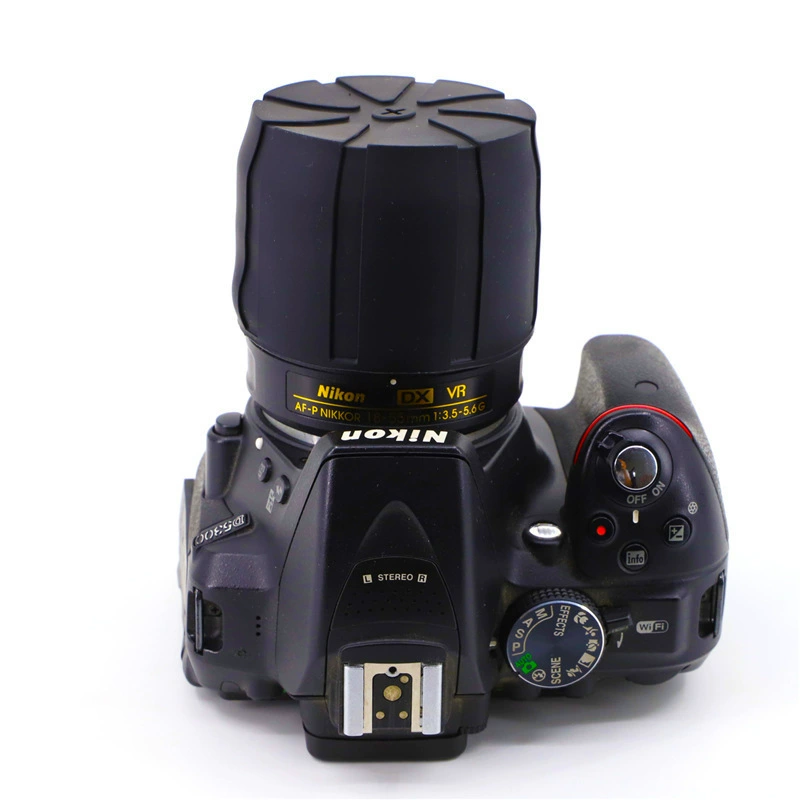 Silicone lens, protective camera, fall protection