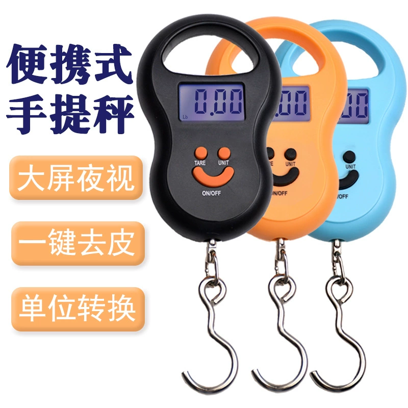 Портативные электронные весы оптом небольшие портативные весы Экспресс пружинные Весы багажные электронные весы