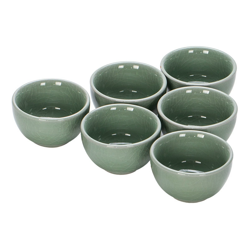 Ceramic tea cup, tea set, 6 pieces