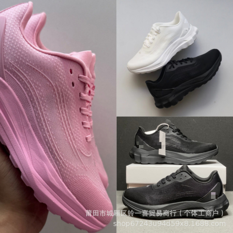 Cross-border Alo Runner Jin Zhixiu lujoso ligero conjunto completo de zapatos deportivos casuales de malla transpirable ultraligero para hombres y mujeres
