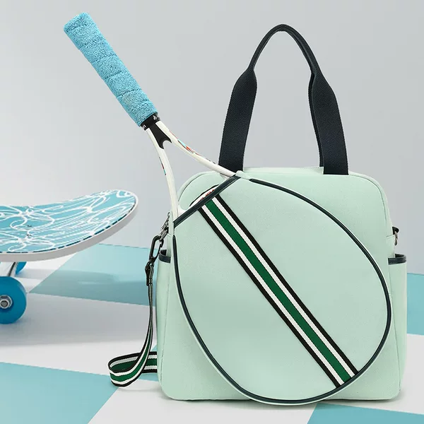 Wholesale In-Stock High-End Tennis and Badminton Racket Bags, Shoulder and Handbags, Large-Capacity Table Tennis Racket Storage Bags for Cross-Border Sales