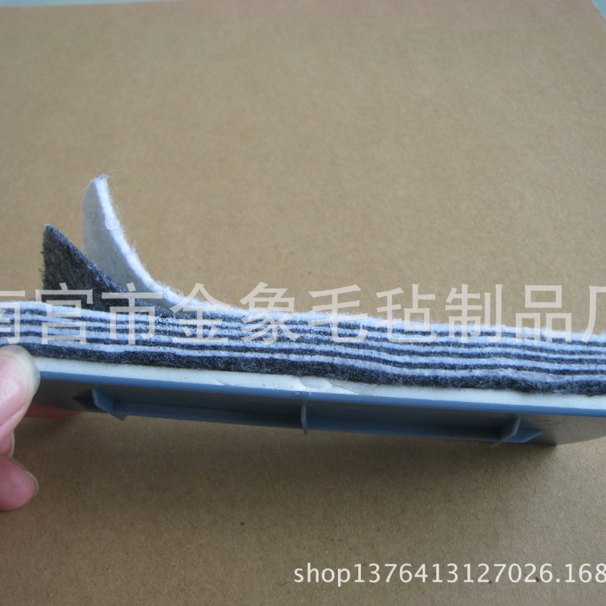 针刺毛毡板擦无纺布 板擦毛毡 可撕性毛毡板擦 白板擦 黑板擦