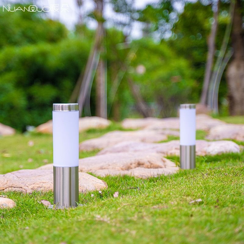 Lámpara de césped solar al aire libre impermeable césped jardín paisaje jardín decoración al aire libre casa Villa LED lámpara de calle