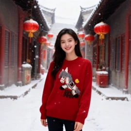 女式针织衫;女式羊毛衫;时尚休闲套装