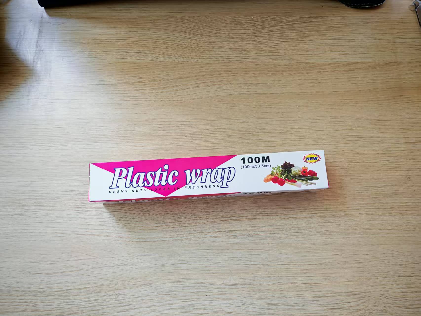 Film Transparente de Congelación PE para Frutas, Verduras y Cocina, Film para Conservar Alimentos y Verduras en el Hogar, Distribución al por Mayor