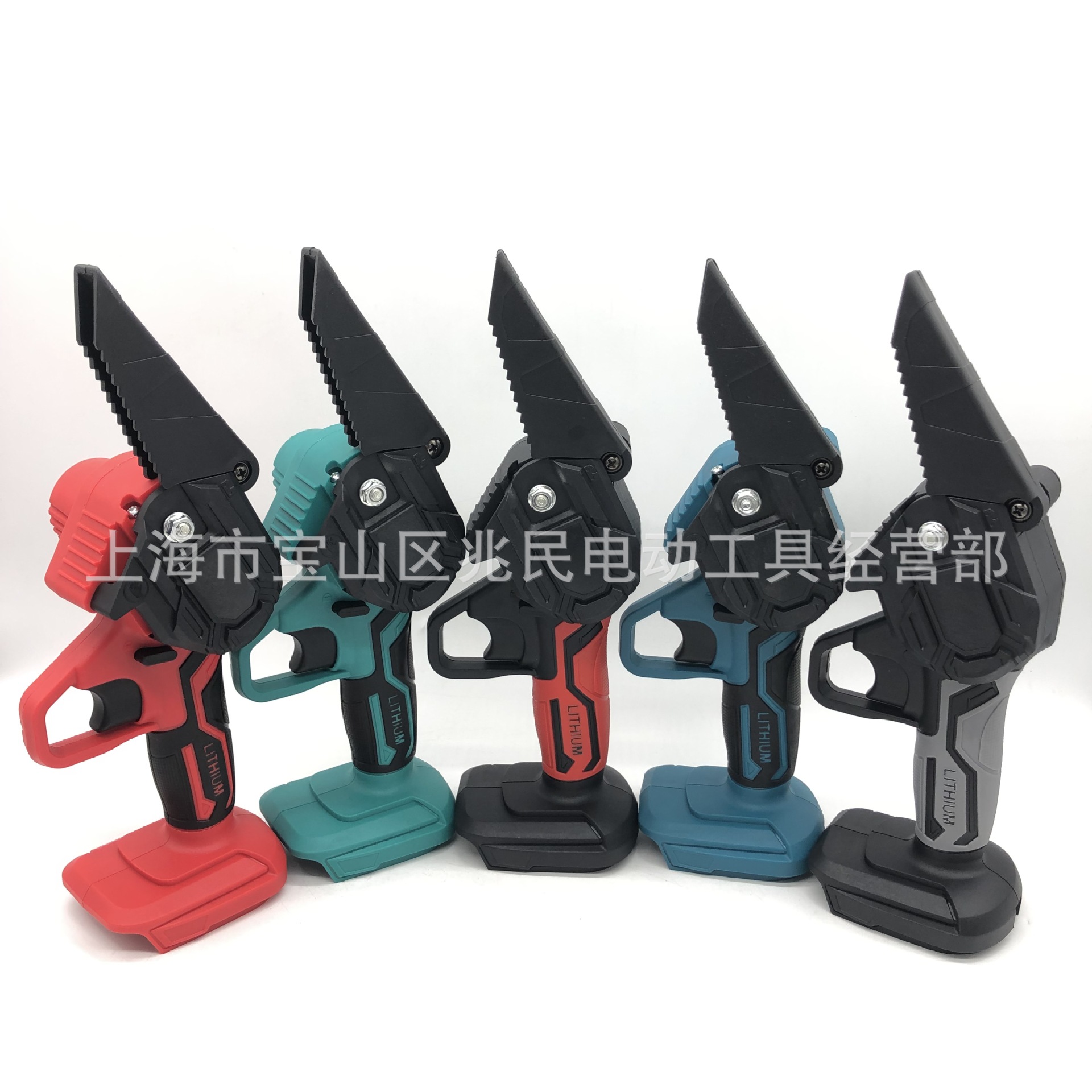 4寸充电无绳迷你电链锯木工锯单手电动锯园林伐木锯锂电链锯6寸锯