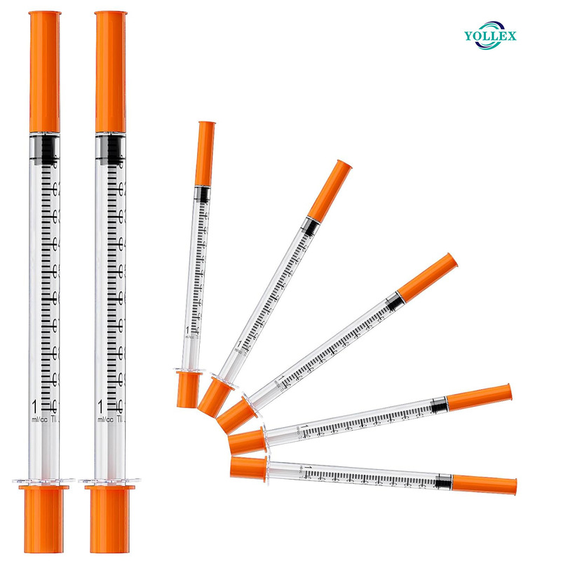 Spot Syringe Insulin Disposable Syringe Feeder with Scale Fixed Hand Push Syringe Spot Syringe Insulin Disposable Syringe Feeder with Scale Fixed Hand Push Syringe