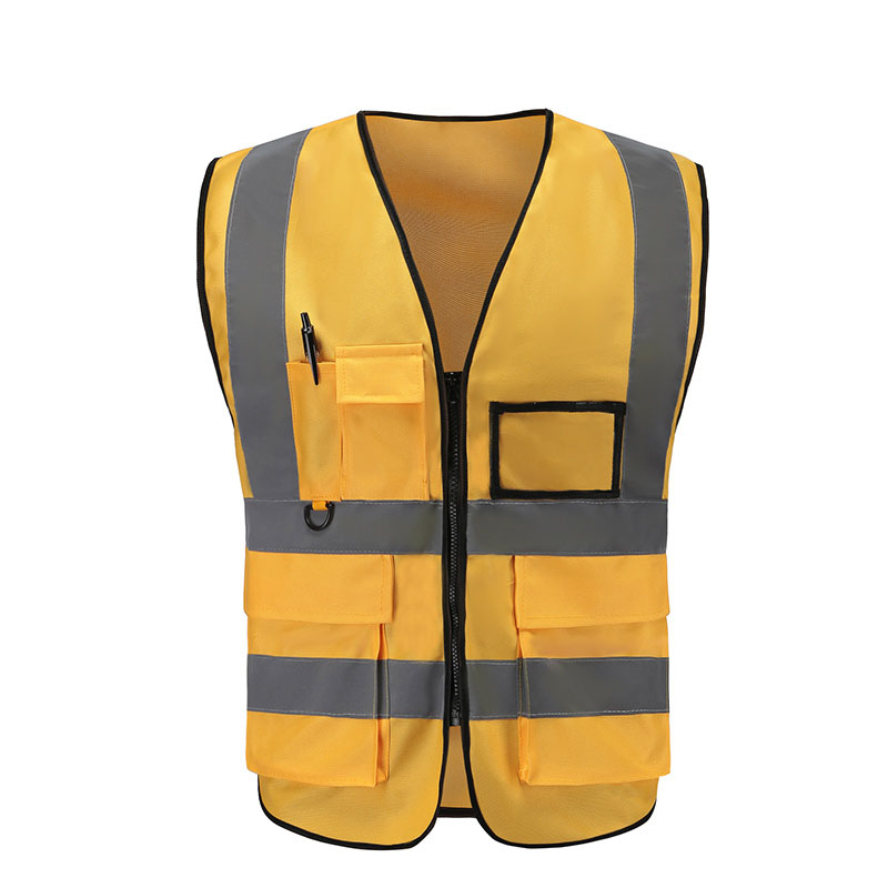 Trajes reflectantes chaleco de seguridad construcción de ingeniería de chaleco de impresión personalizada tráfico nocturno ropa de trabajo reflectante exterior