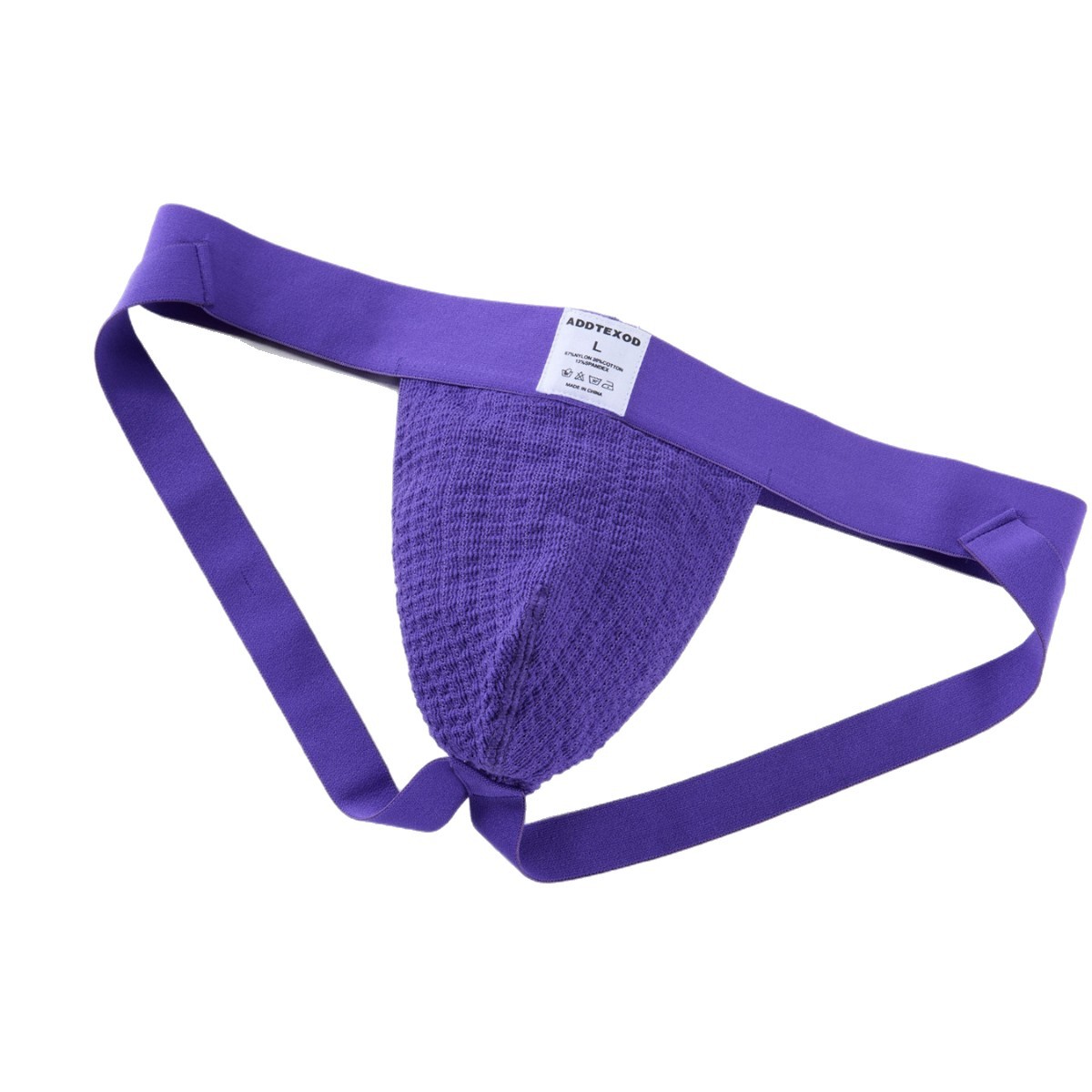2026 calzoncillos masculinos de cintura baja de doble Ding sexy tejido malla transpirable tanga deportiva Fitness Cross - Border Big Yard