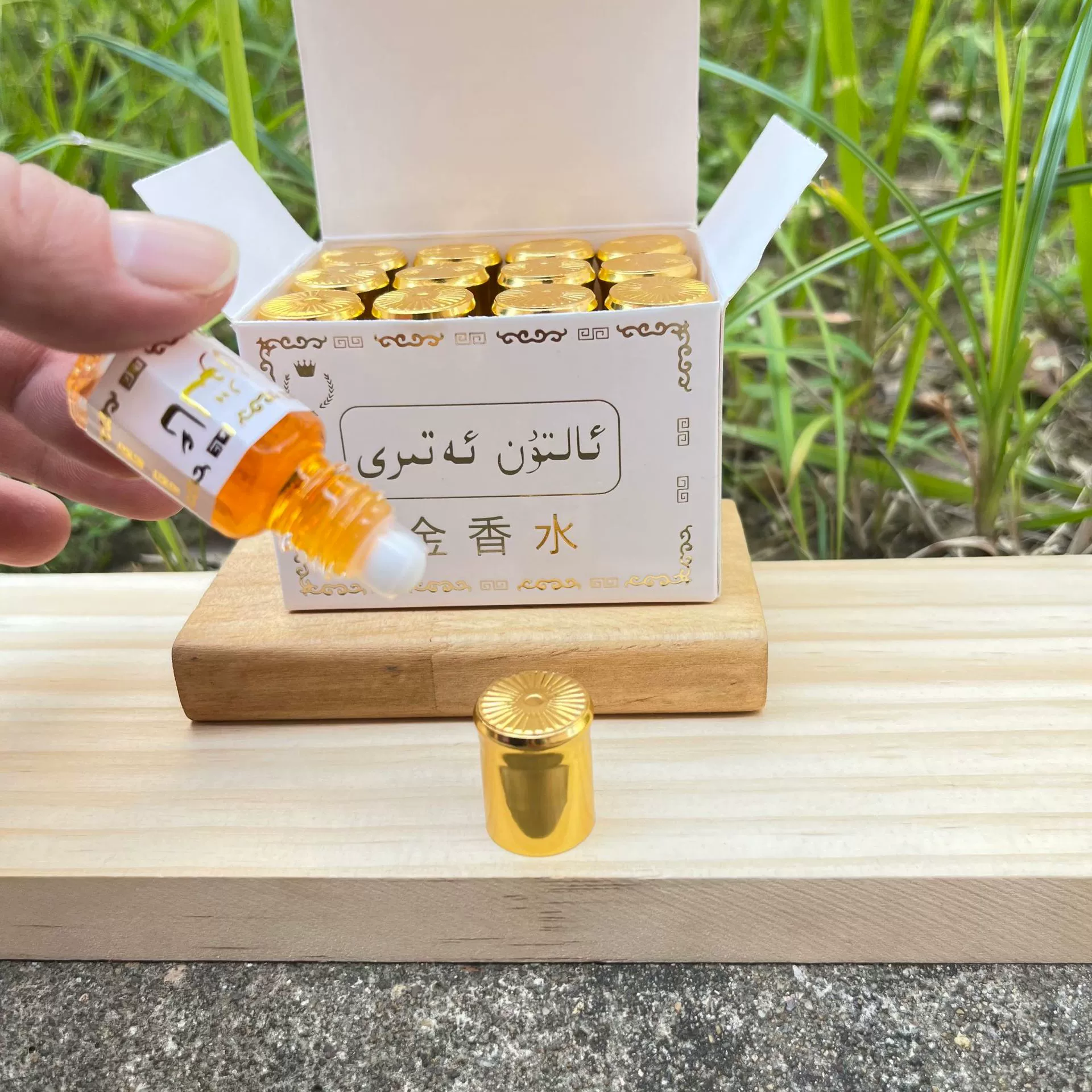 Трансграничный взрыв 3 мл безалкогольные арабские парфюмерные парфюмерные золотые парфюмерные