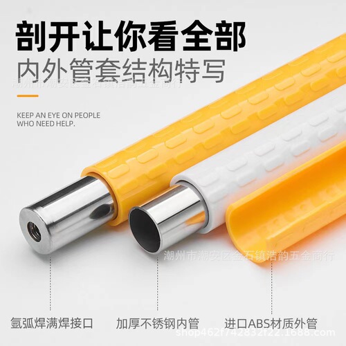 Toilet bathroom grab bar barrier-free safety anti-slip handle for elderly and disabled 135-degree shower grab bar