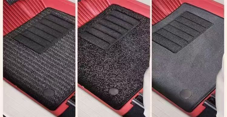 Oula T injection-molded car floor mats are made entirely of formaldehyde-free materials, odorless, non-slip, safe for babies and cats, wear-resistant, black