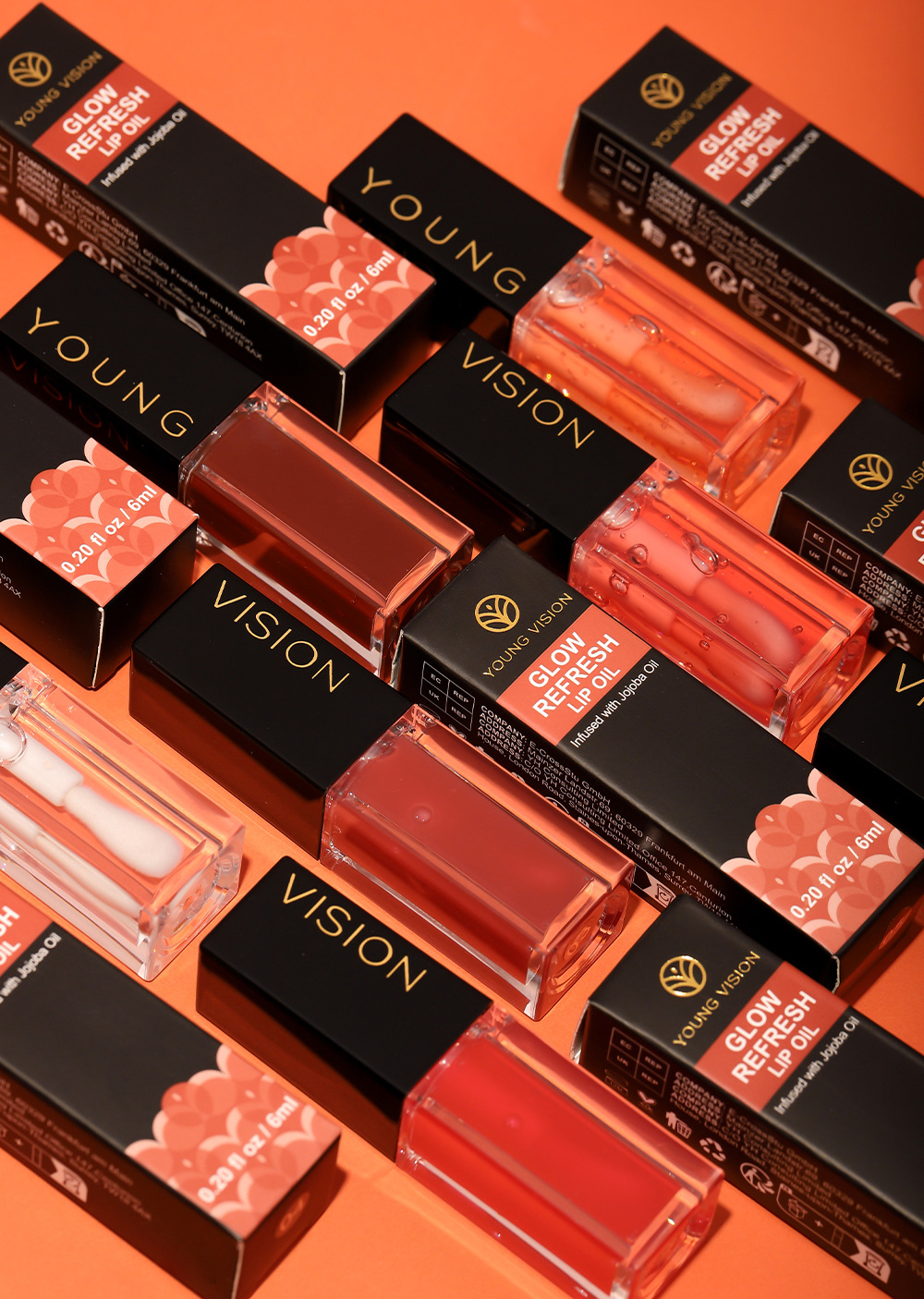 YOUNG VISION 7-color Lip Oil Mirror Water Gloss Lip Gloss Dudu Lip Liquid Lipstick undefined