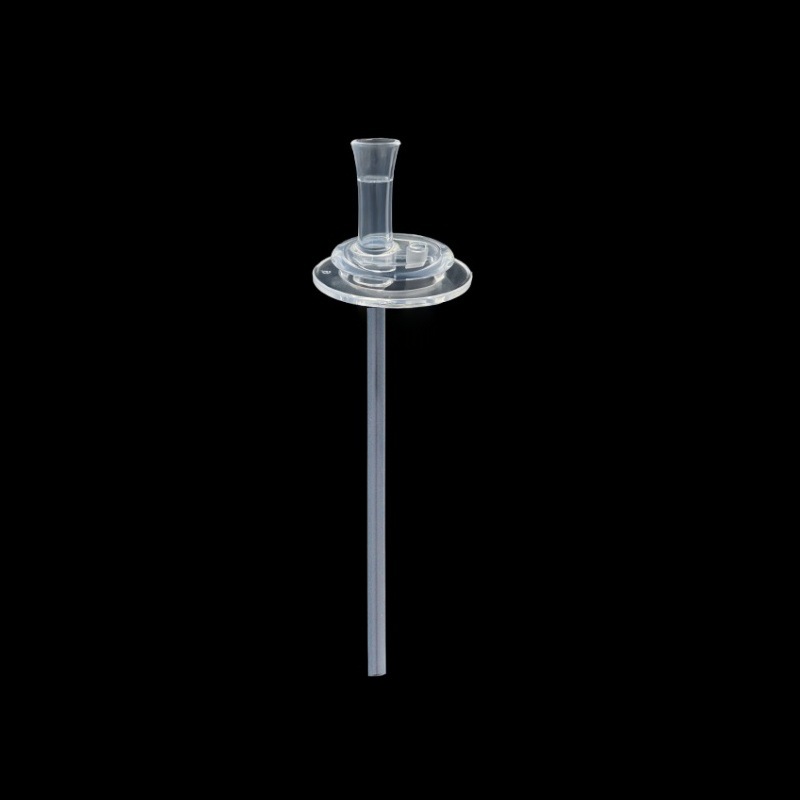 Popote Adaptador de Calibre Estándar para Biberón de Silicona con Bola de Gravedad