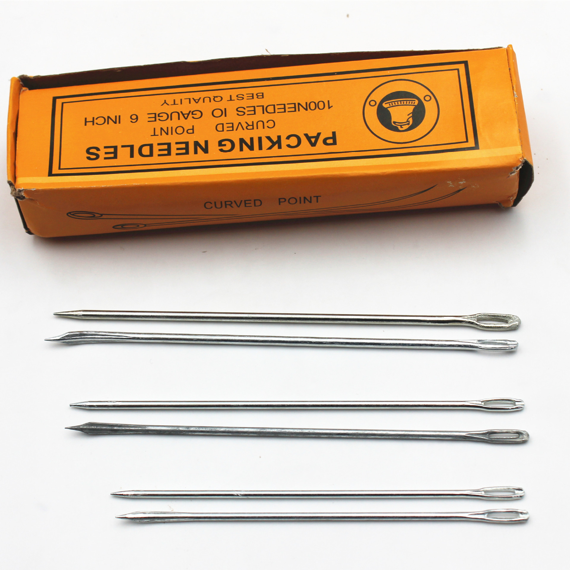 厂家现货 16cm封口麻绳编织袋打包针 大号多种型号钢针加长麻袋针