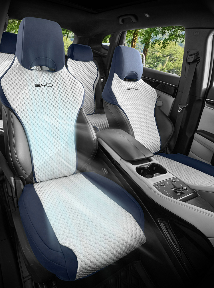 New Model Special Car Seat Cushion for Byd Song Plus, Ice Bean Saddle Pad, Car Seat Cushion, Four-Season Seat Cover
