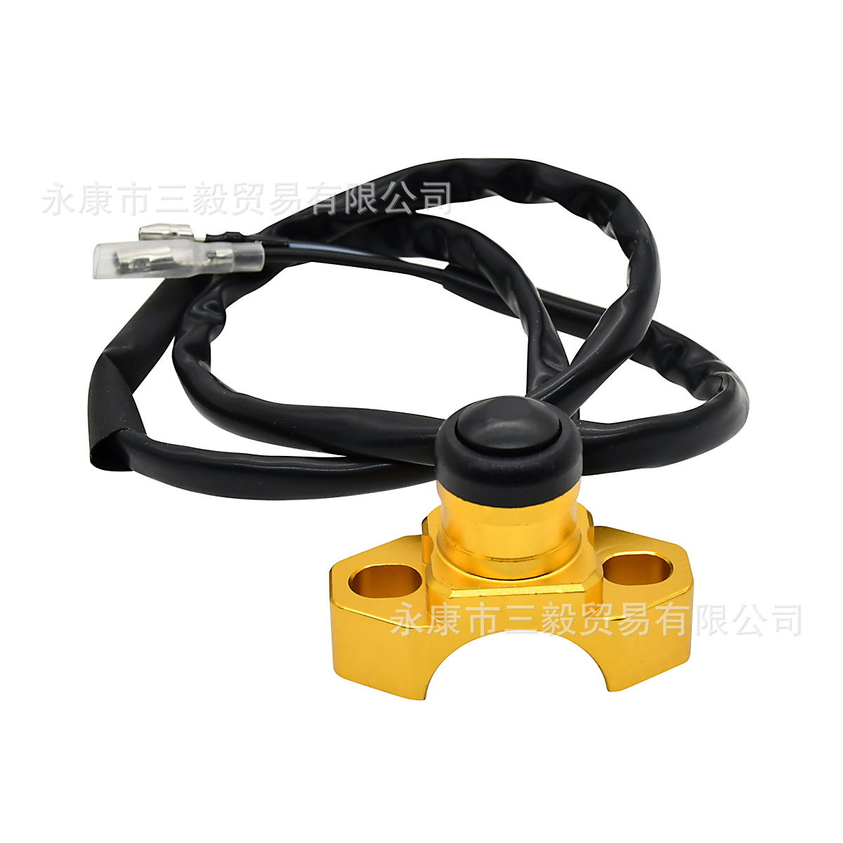 Off-road motorcycle universal ignition flameout start switch horn switch CNC aluminum alloy modified accessories self-recovery