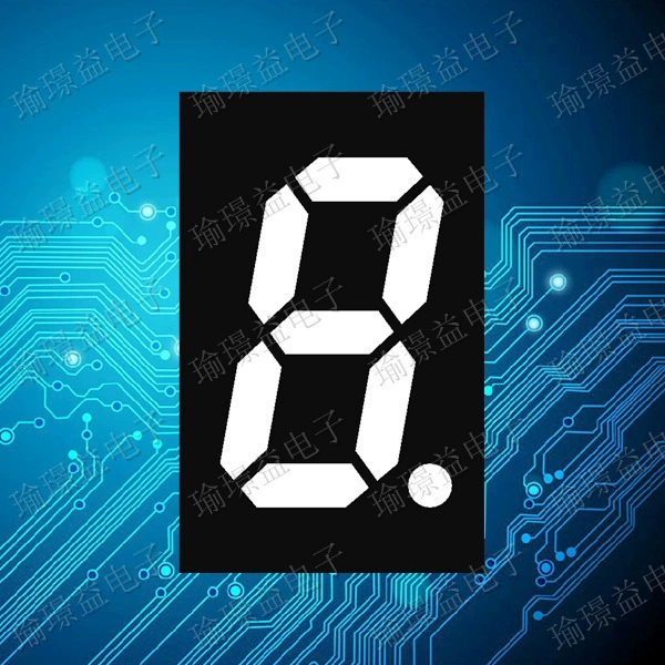 Светодиодная цифровая трубка 0,32 дюйма один бит синяя цифровая трубка 3121AB 3121BB