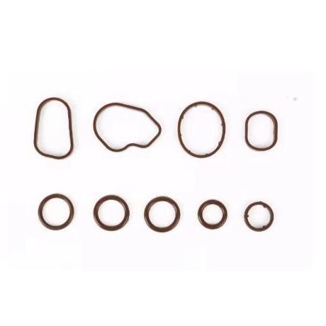 A6511801310 OIL COOLER GASKET 2.1T FKM 9 PCS OM651