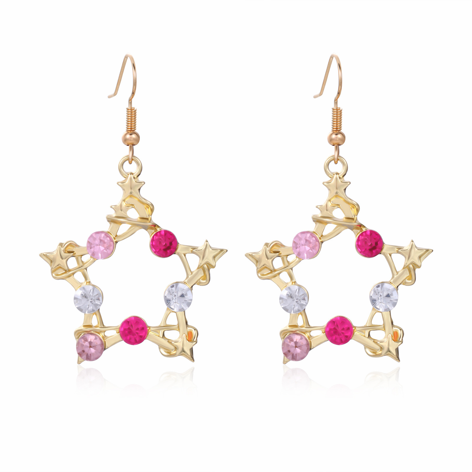 10g Weight Christmas Festival Women's Gender Cute Style Cute Drop Earrings 14