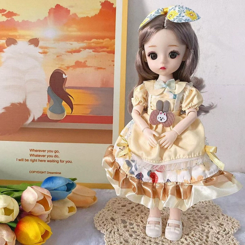 Кукла, набор принцессы, семейная игрушка, 30 см, 3D