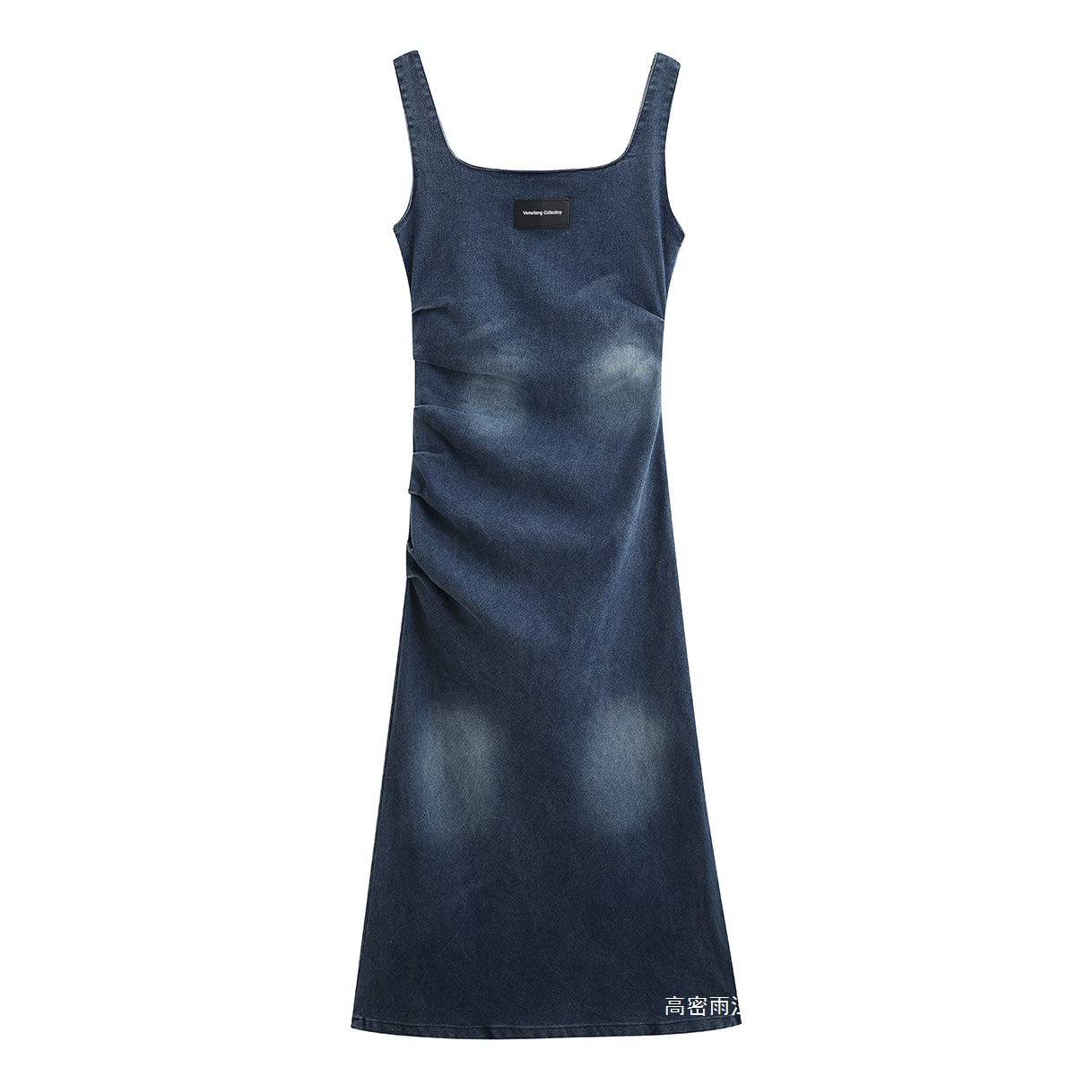 Retro denim summer dress