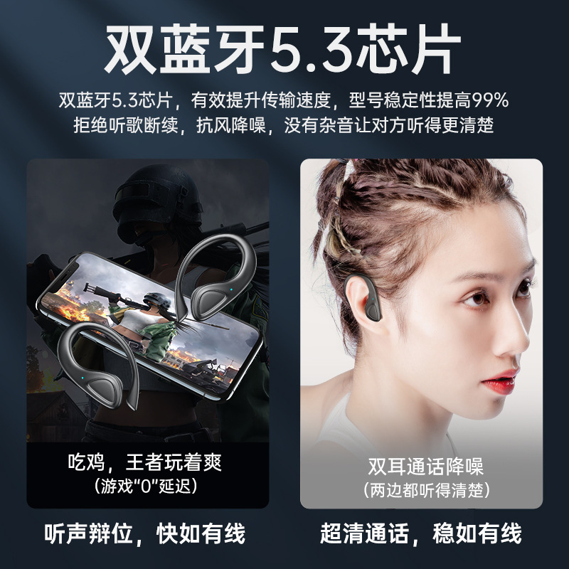 TWS-A20の新型の私モードのbluetoothイヤホンの双耳の無線の運動は耳式をかけて耳に入れてメーカーに代行します。|undefined