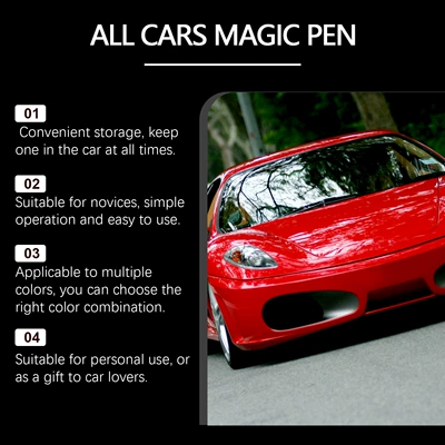 Car Paint Surfaces, Avtomobil boya qələmləri