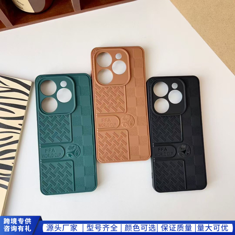 African Leather Phone Case Pop10 Suitable for Transsion Smart10 Protective Case Pop10C Solid Color Anti-Drop and Anti-Wear African Leather Phone Case Pop10 Suitable for Transsion Smart10 Protective Case Pop10C Solid Color Anti-Drop and Anti-Wear