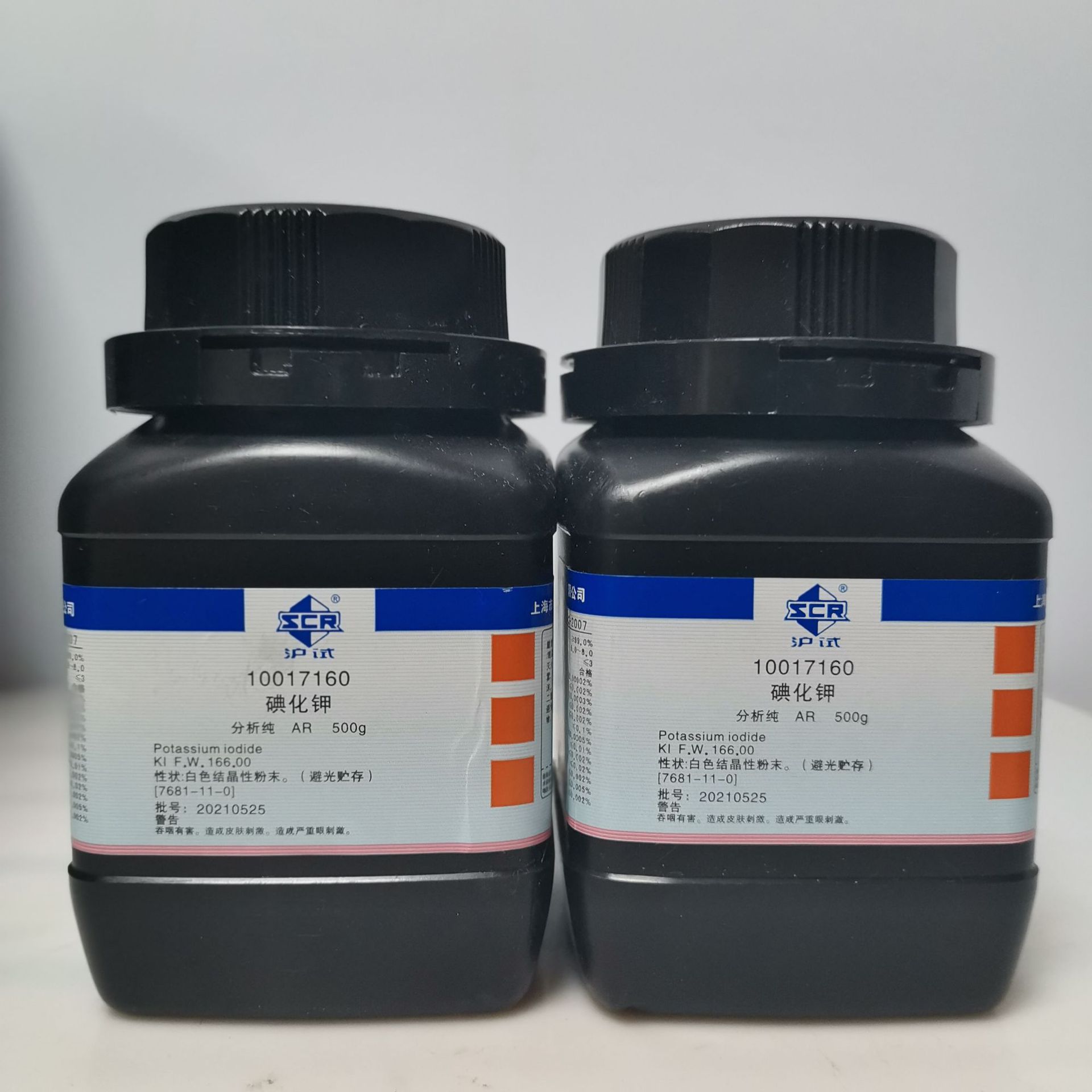 （上海国药） 碘化钾  99.0% AR500g/瓶 国药