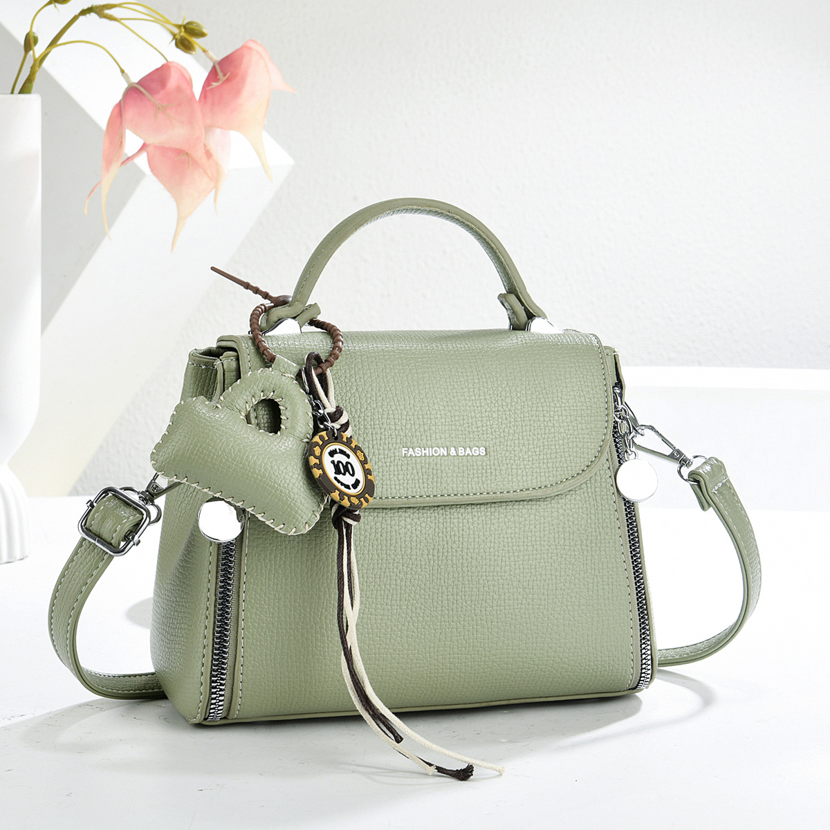Bolsas de textura universal bolsas de mano colgantes bolsas de mano de transporte diario bolsas de hombro de moda casuales bolsas transfronterizas