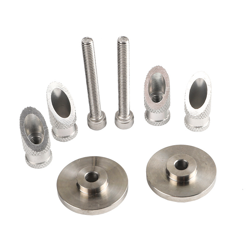 Off-Road Motorcycle Stainless Steel Handlebar End Caps Anti-Fall Protection Suitable for Ktm Husqvarna Hengjian Kewei Kaixi