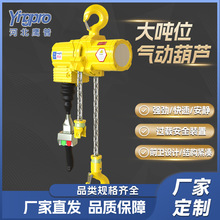 鹰普气动葫芦定制10吨重型气动提升机煤矿化工防爆环链风动葫芦